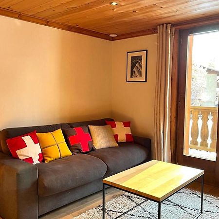 Chic And Cosy Apt With Balcony In Межев Екстер'єр фото