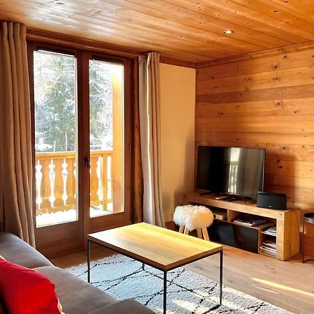 Chic And Cosy Apt With Balcony In Межев Екстер'єр фото