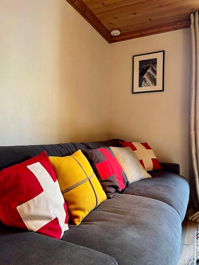 Chic And Cosy Apt With Balcony In Межев Екстер'єр фото