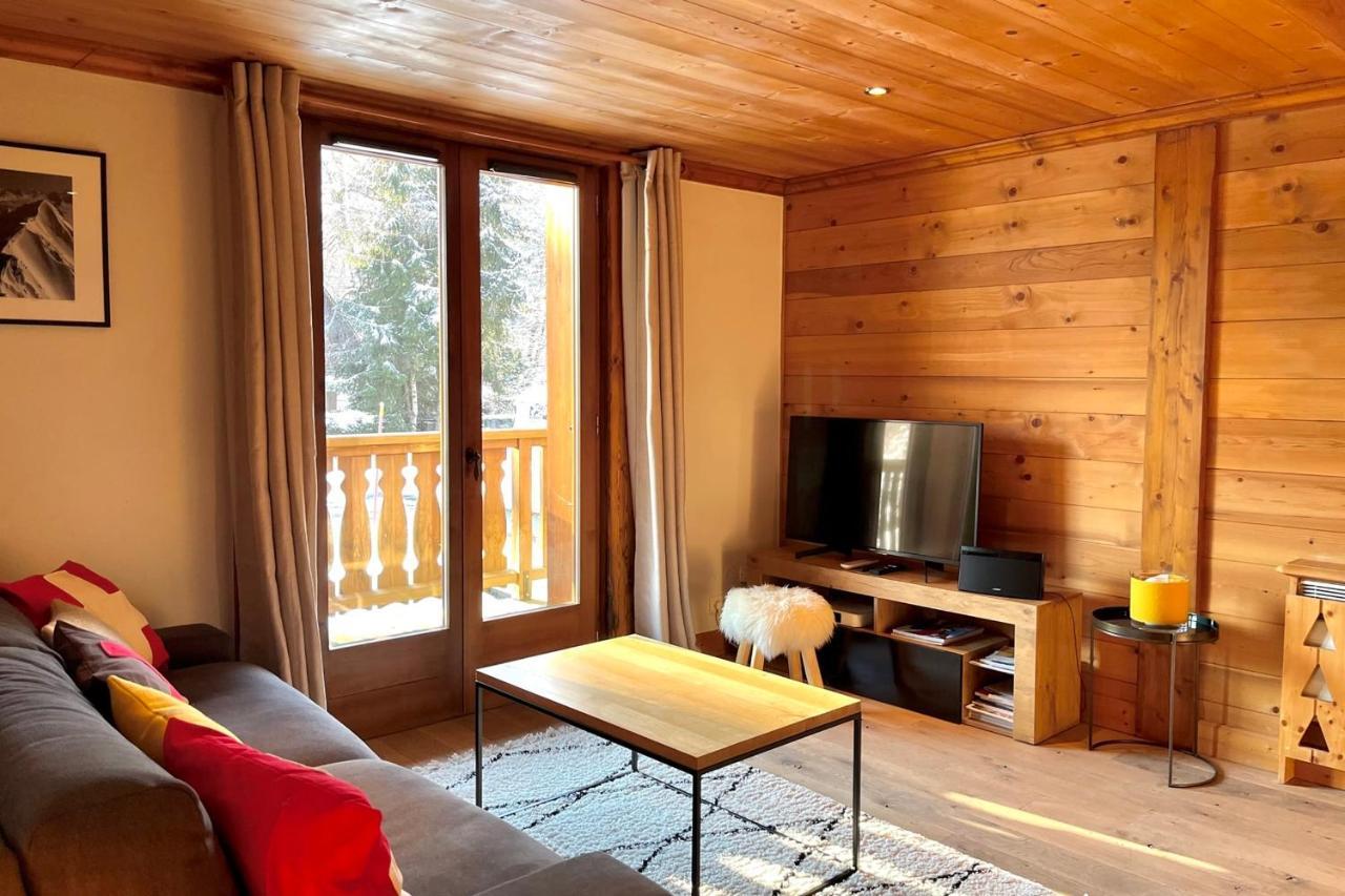 Chic And Cosy Apt With Balcony In Межев Екстер'єр фото